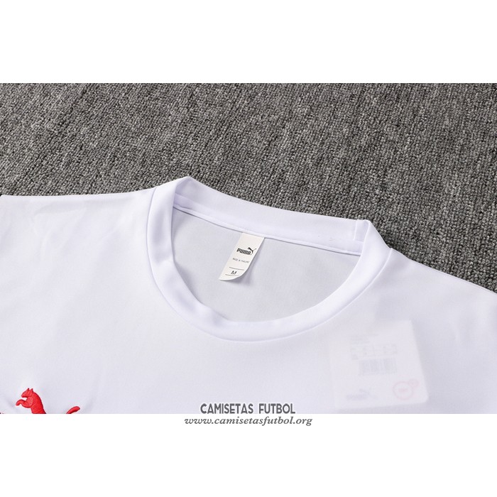 Chandal del AC Milan Manga Corta 2021/2022 Blanco